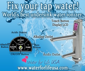 water ionizer antioxidants