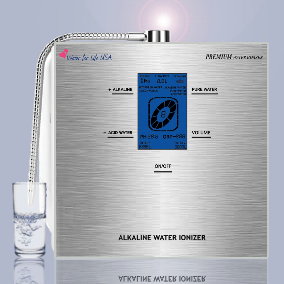 Alkaline water ionizer machine