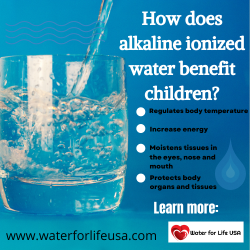 
                    How Much Water Do Children Need to Drink?  Can They Drink Alkaline Ionized Water?