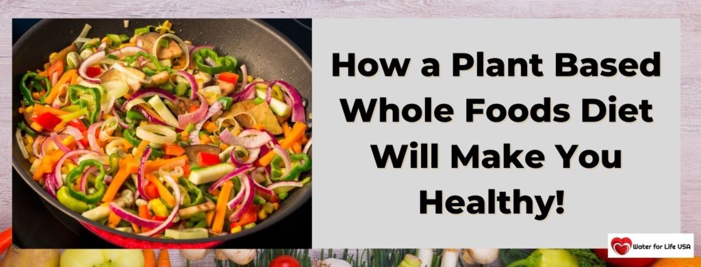 How a Plant Based, Whole Foods Diet will Make YOU Healthy – Water For ...