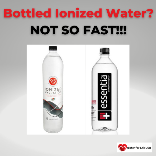 
                    Bottled Ionized Water? Don’t Waste Your Money!