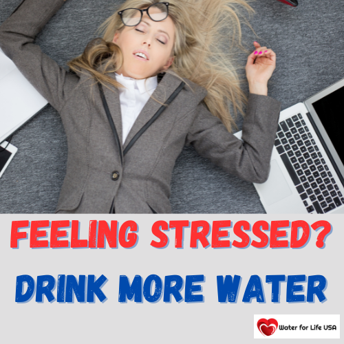 
                    Feeling Stressed?  Drink More Alkaline Ionized Water